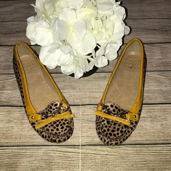 J. Crew Collection Siena Calf Hair Driving Shoes - Picture 1 of 8
